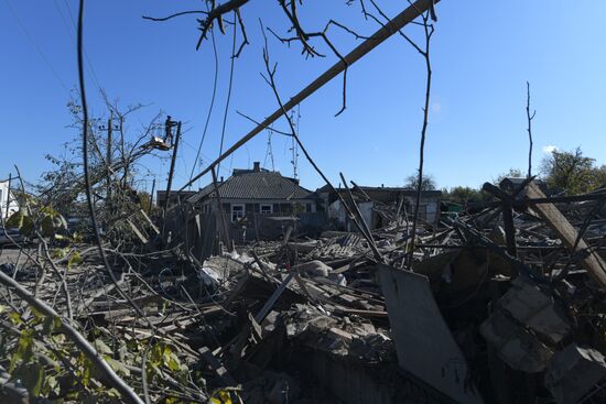 Russia Ukraine Military Operation Shelling