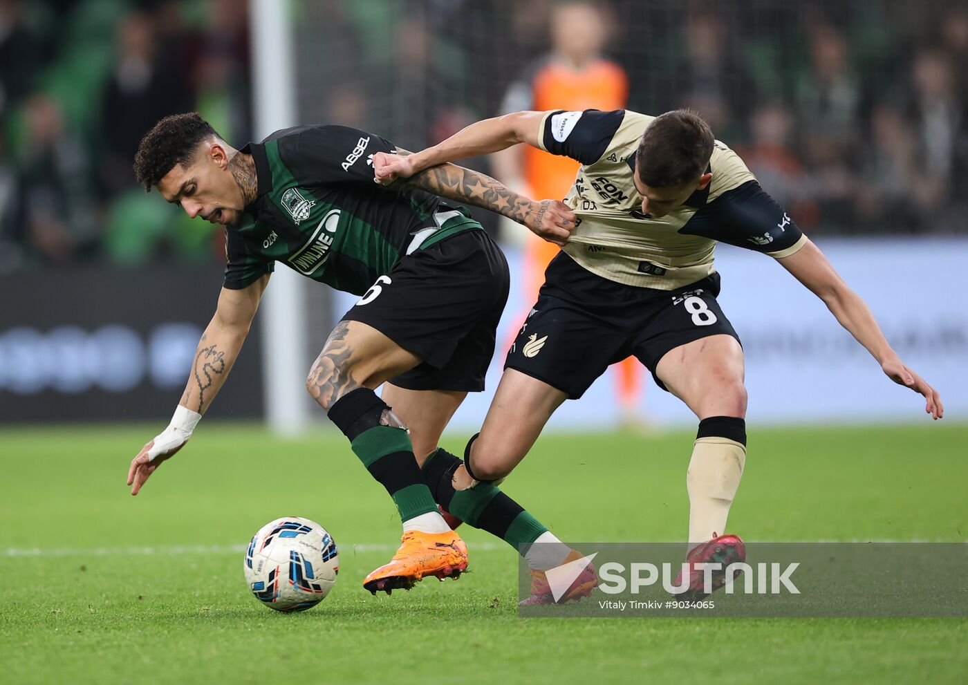 Russia Soccer Premier-League Krasnodar - Rubin