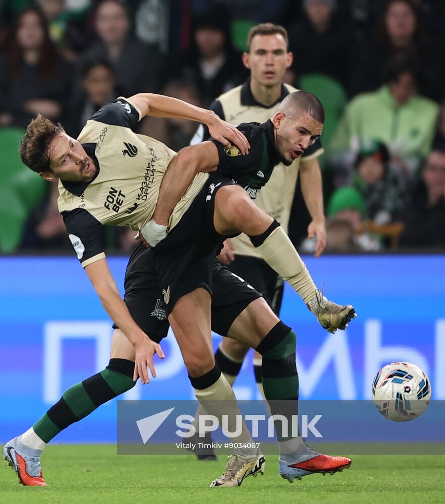 Russia Soccer Premier-League Krasnodar - Rubin