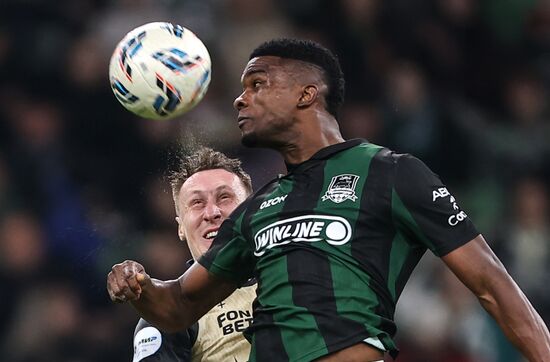 Russia Soccer Premier-League Krasnodar - Rubin