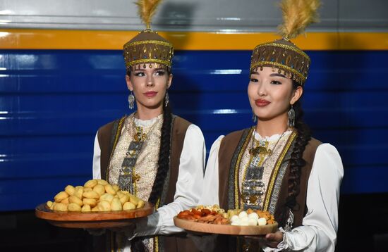 Kazakhstan Russia Railway Traffic