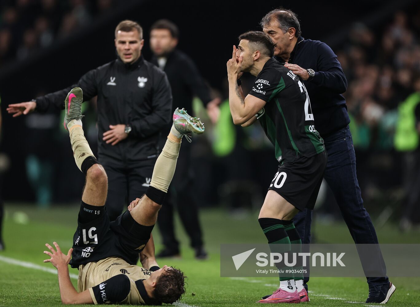 Russia Soccer Premier-League Krasnodar - Rubin