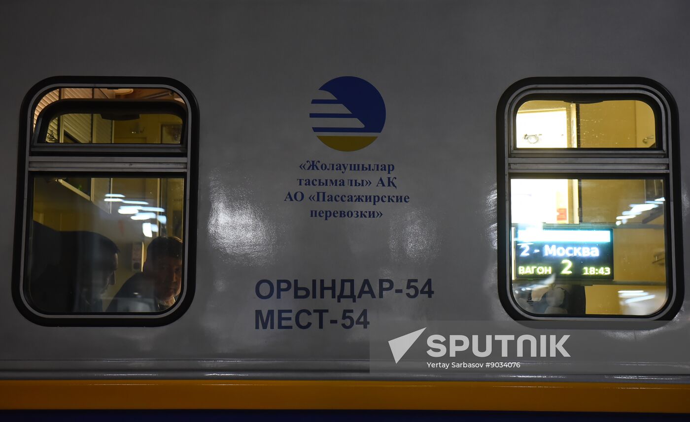 Kazakhstan Russia Railway Traffic