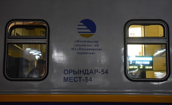 Kazakhstan Russia Railway Traffic