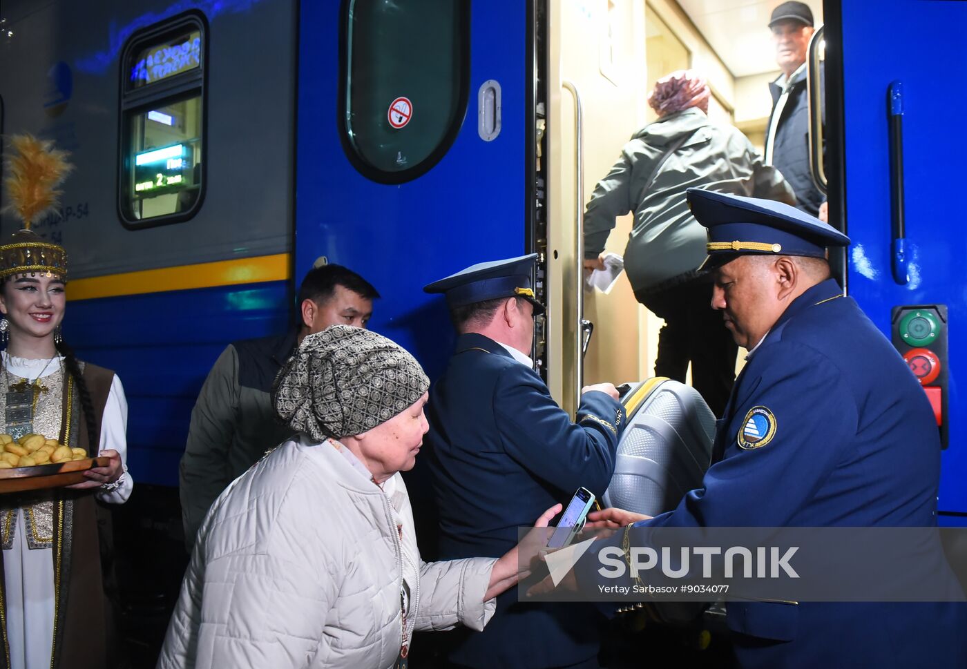 Kazakhstan Russia Railway Traffic