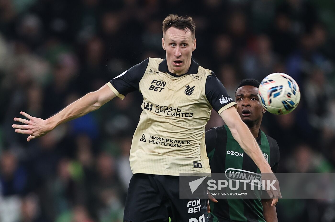 Russia Soccer Premier-League Krasnodar - Rubin