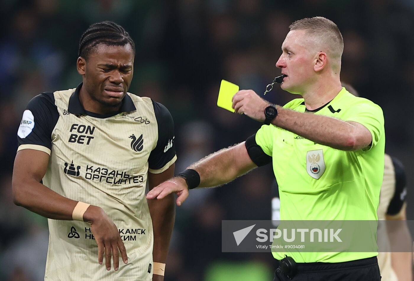 Russia Soccer Premier-League Krasnodar - Rubin