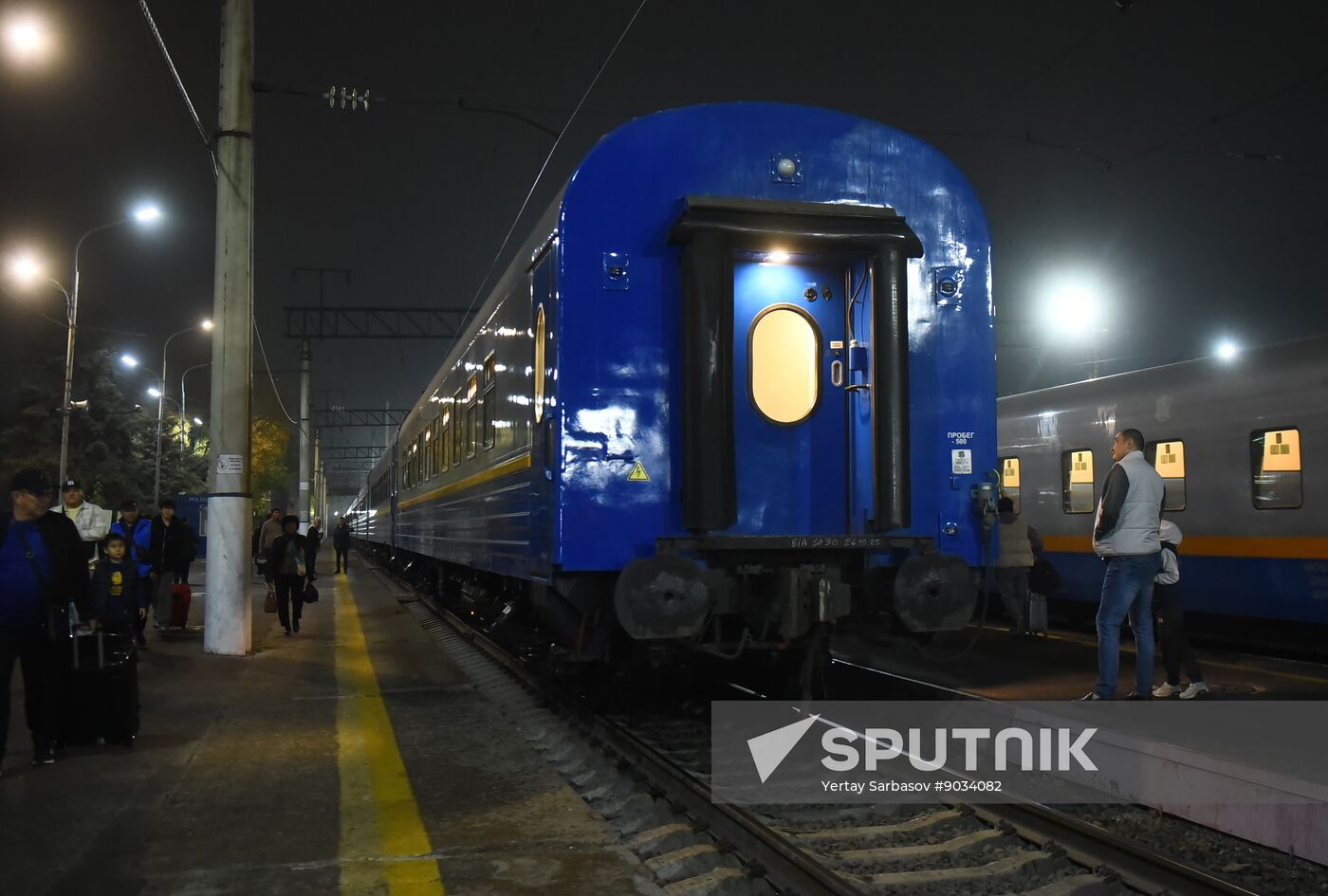 Kazakhstan Russia Railway Traffic