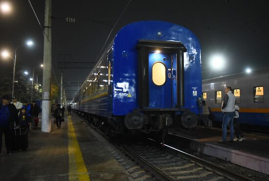 Kazakhstan Russia Railway Traffic