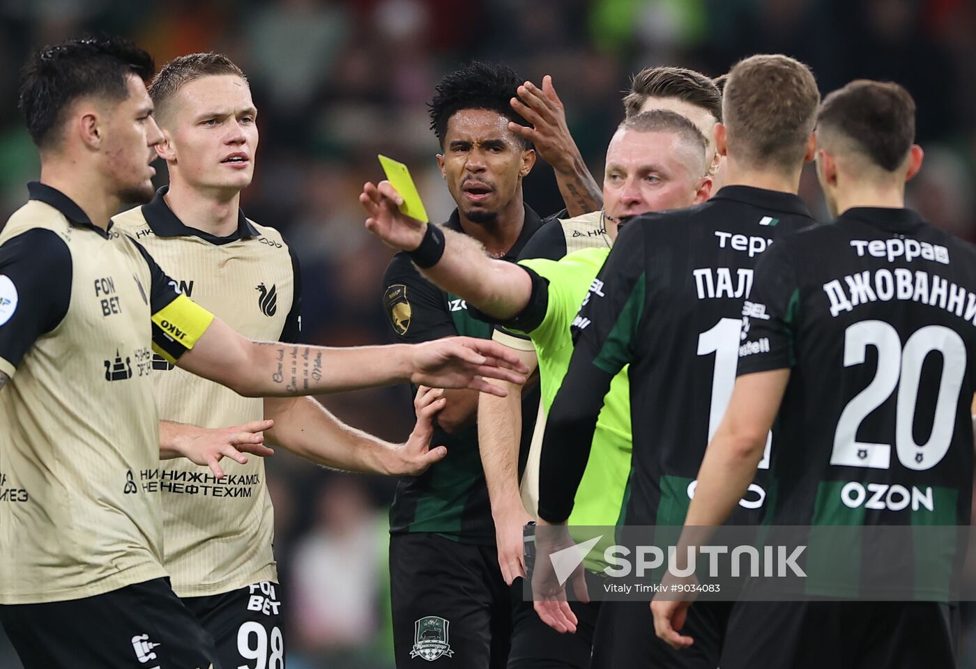 Russia Soccer Premier-League Krasnodar - Rubin