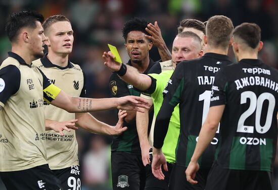 Russia Soccer Premier-League Krasnodar - Rubin