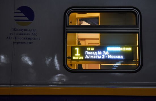 Kazakhstan Russia Railway Traffic