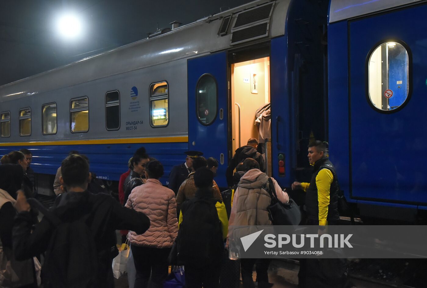 Kazakhstan Russia Railway Traffic