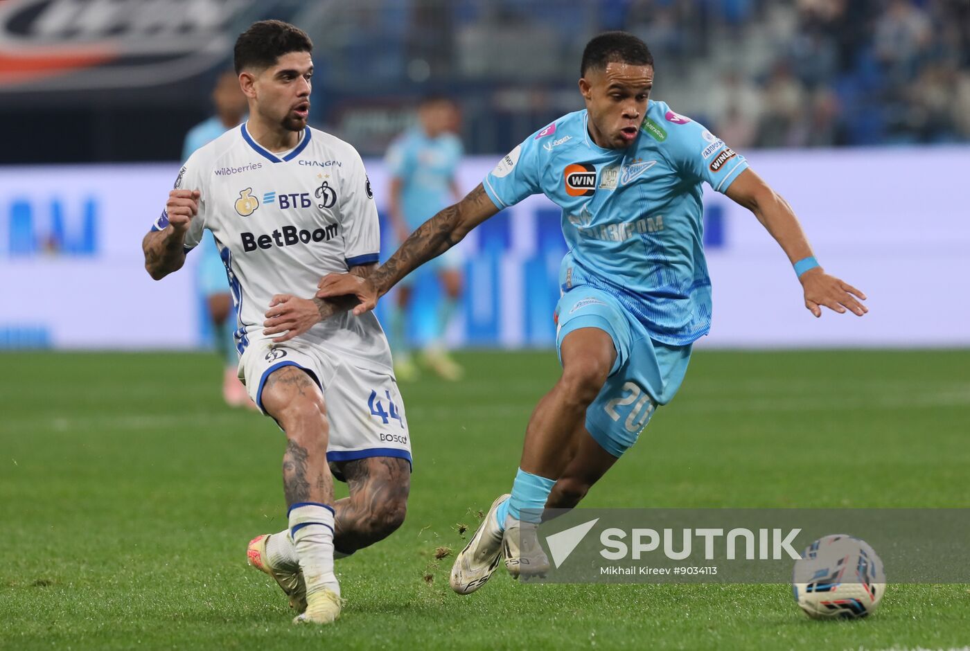 Russia Soccer Premier-League Zenit - Dynamo