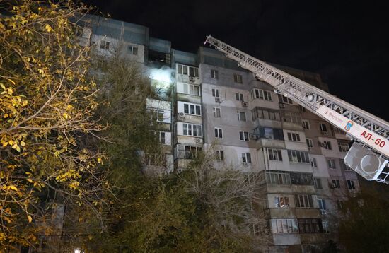 Russia Ukraine Military Operation Shelling