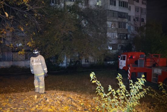 Russia Ukraine Military Operation Shelling