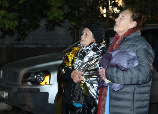 Russia Ukraine Military Operation Shelling