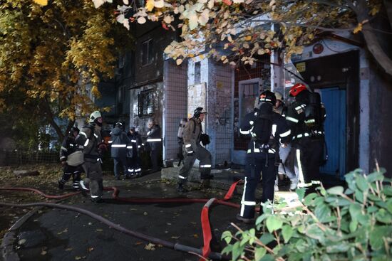 Russia Ukraine Military Operation Shelling