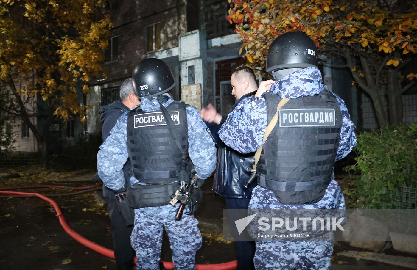 Russia Ukraine Military Operation Shelling