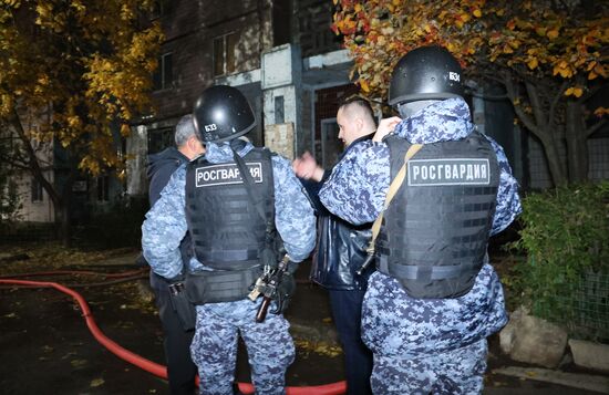 Russia Ukraine Military Operation Shelling