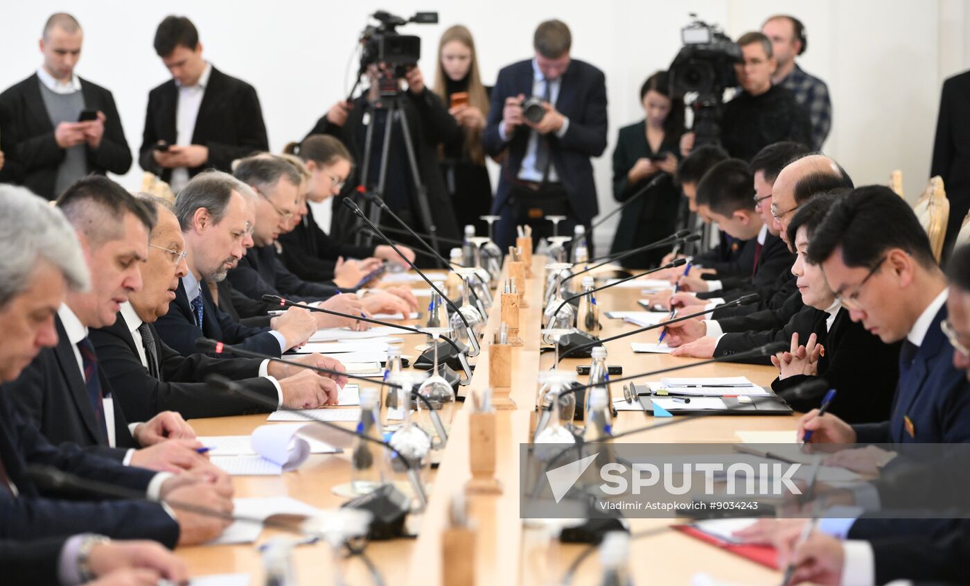 Russia North Korea Foreign Ministers