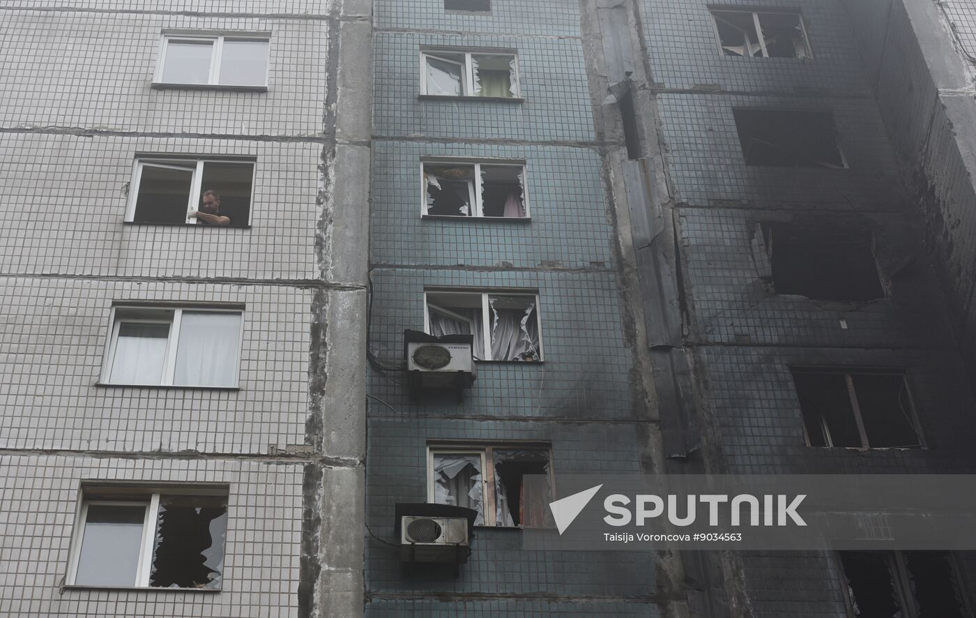 Russia Ukraine Military Operation Shelling