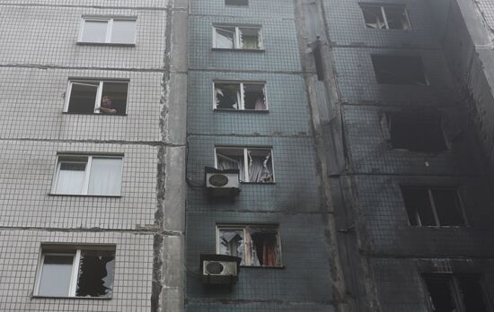 Russia Ukraine Military Operation Shelling