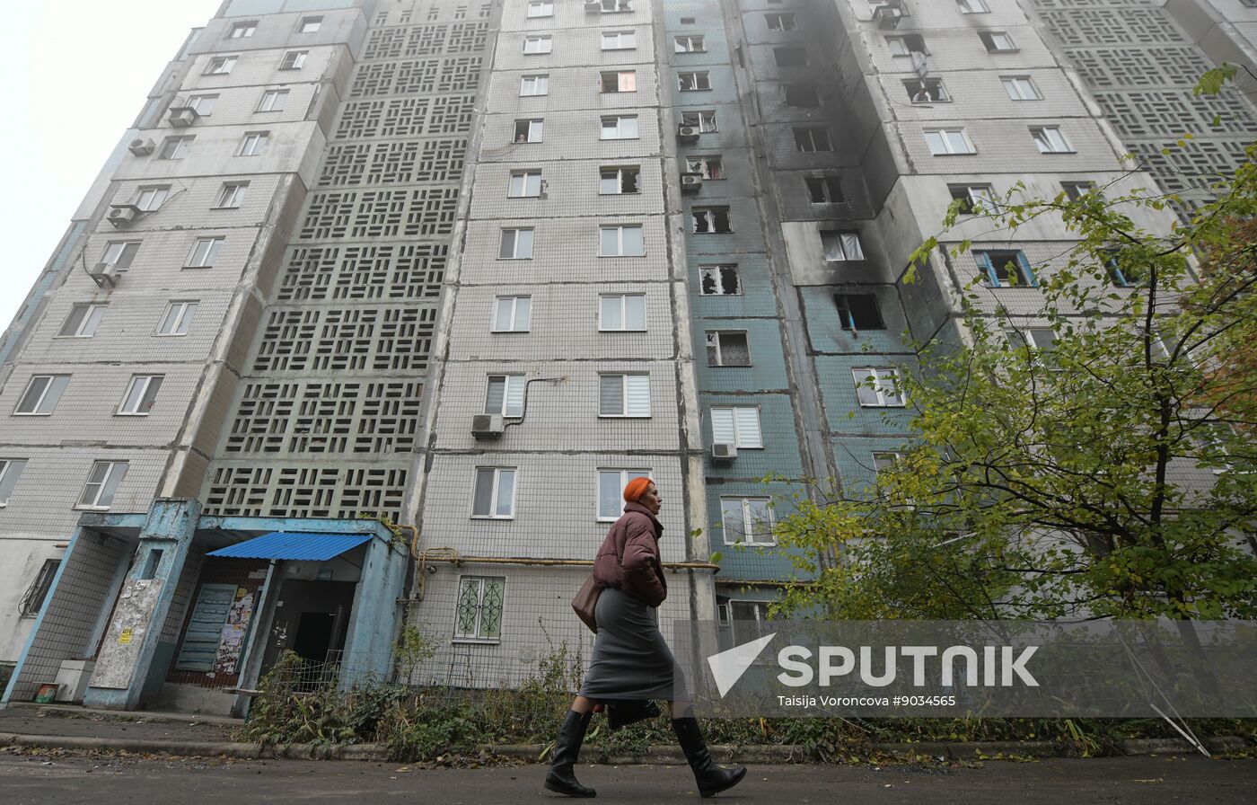 Russia Ukraine Military Operation Shelling