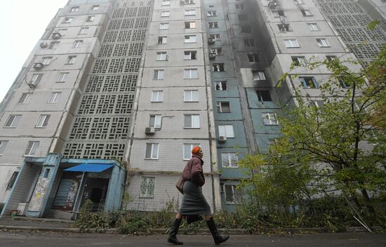 Russia Ukraine Military Operation Shelling