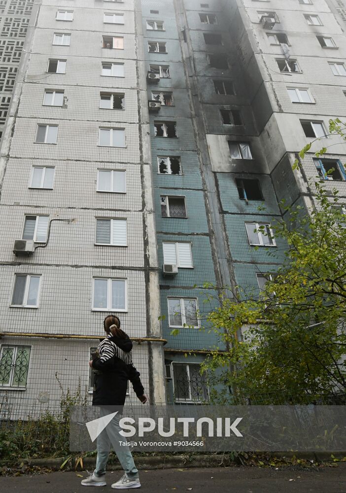 Russia Ukraine Military Operation Shelling