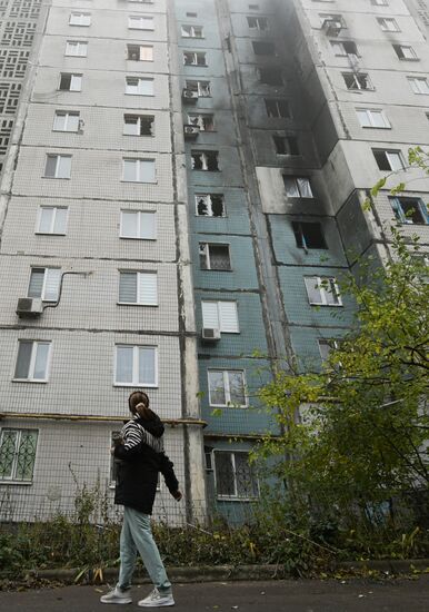 Russia Ukraine Military Operation Shelling