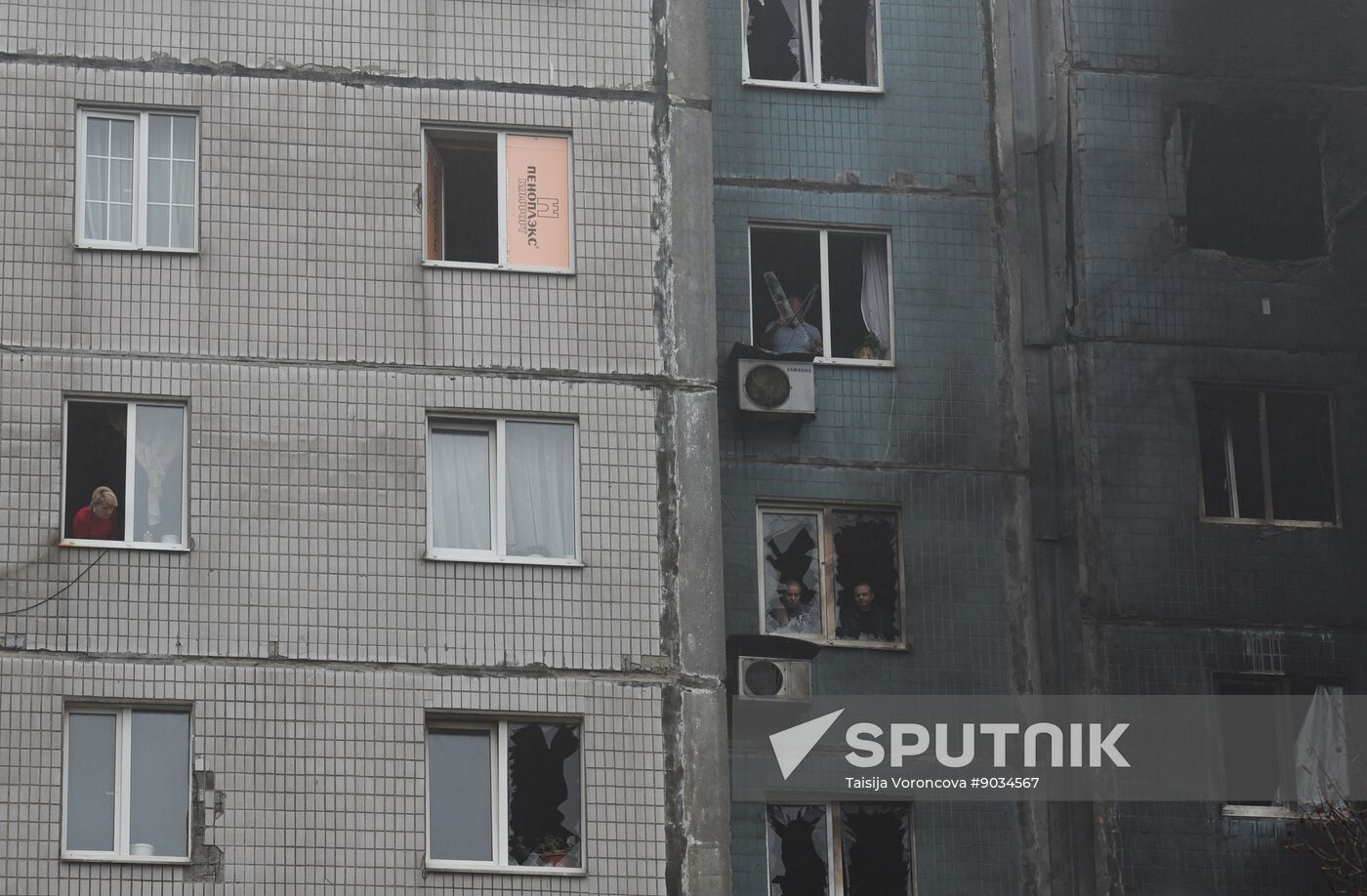 Russia Ukraine Military Operation Shelling