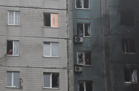 Russia Ukraine Military Operation Shelling