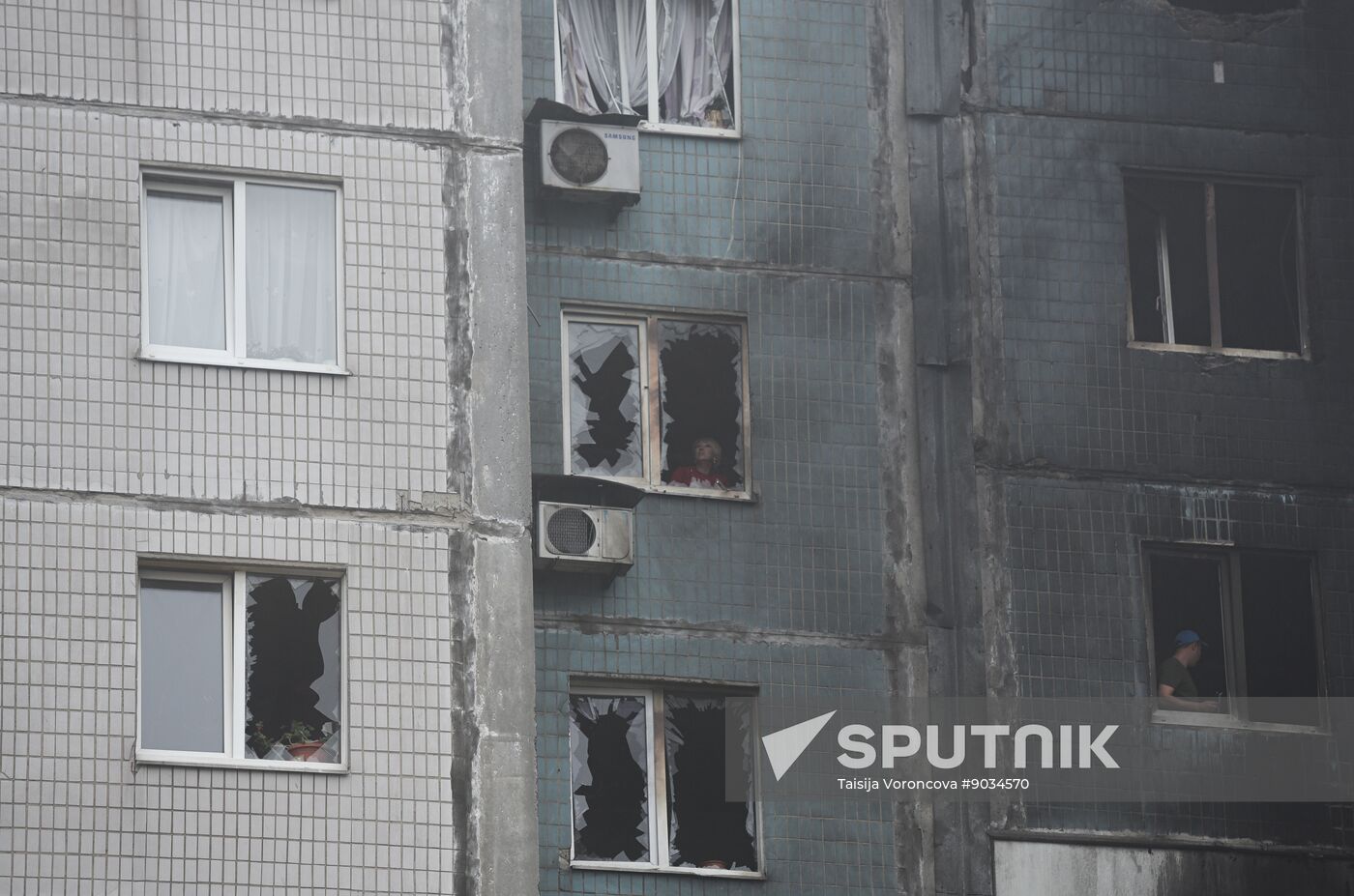 Russia Ukraine Military Operation Shelling