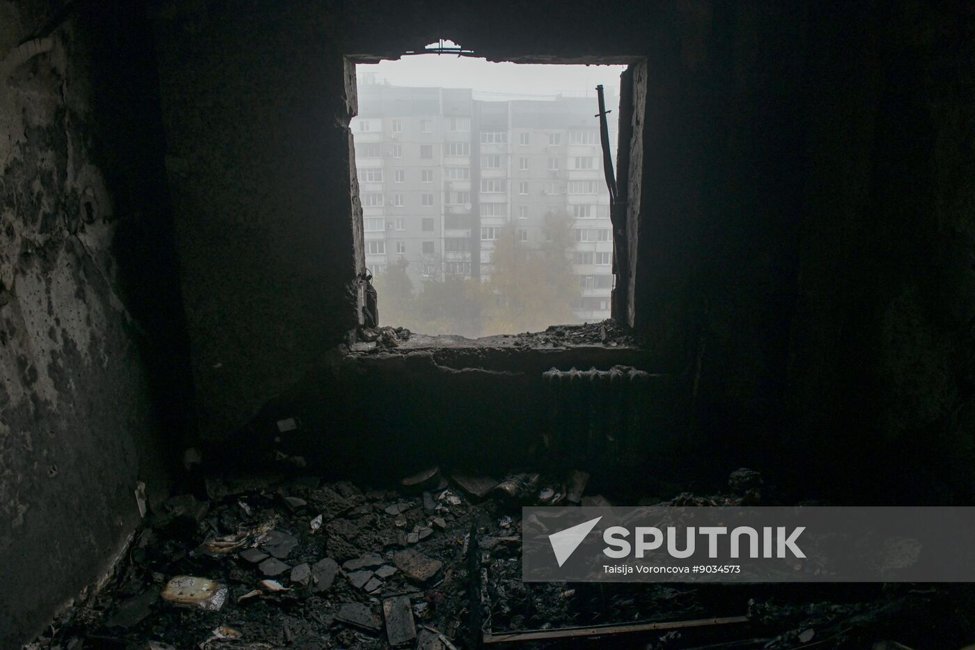 Russia Ukraine Military Operation Shelling