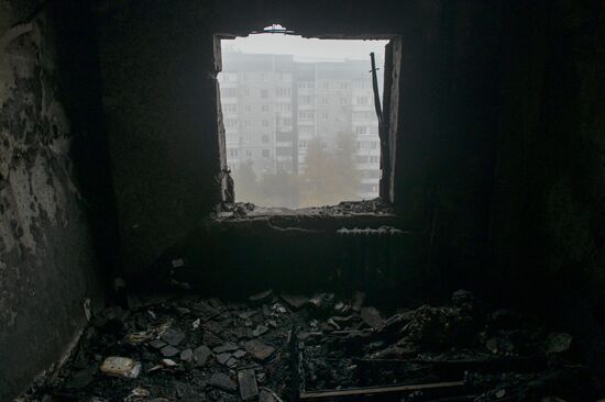 Russia Ukraine Military Operation Shelling