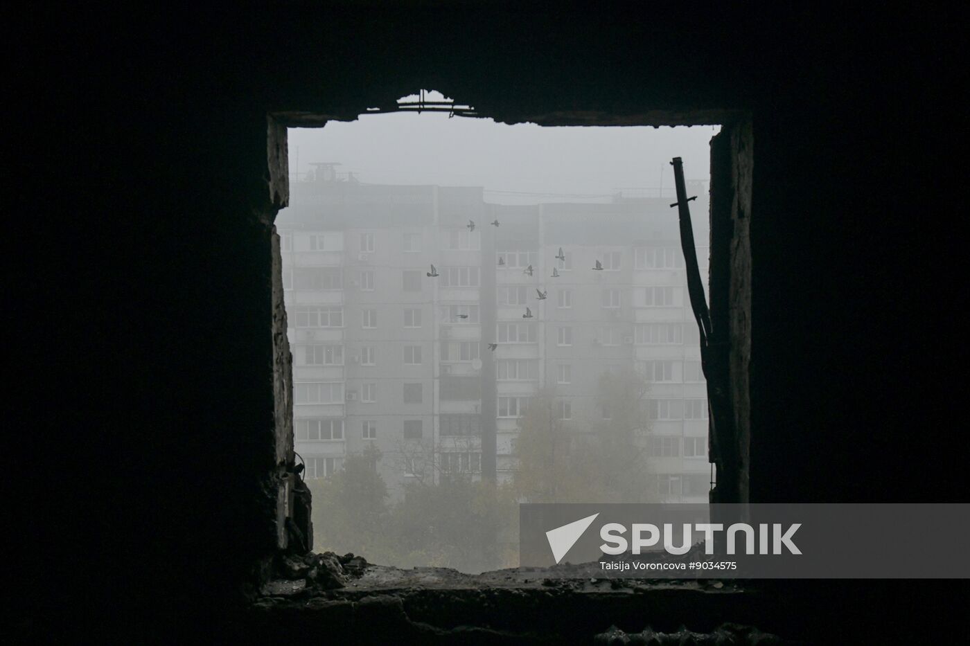 Russia Ukraine Military Operation Shelling