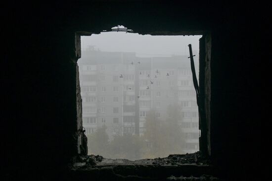 Russia Ukraine Military Operation Shelling