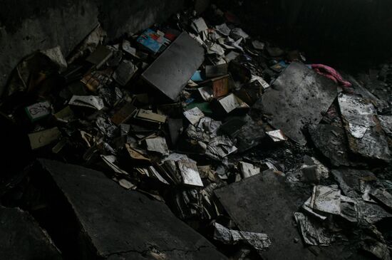 Russia Ukraine Military Operation Shelling