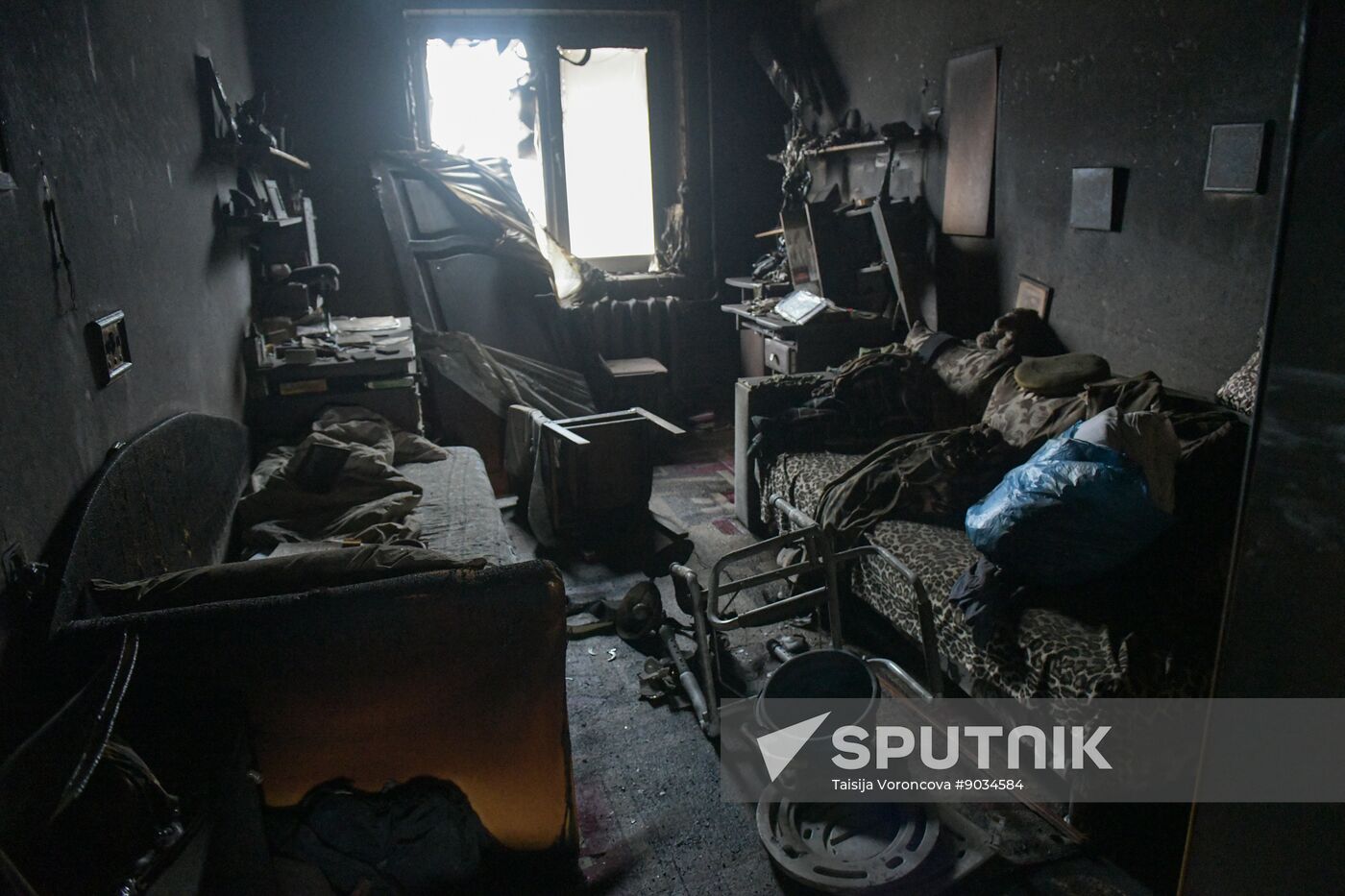 Russia Ukraine Military Operation Shelling