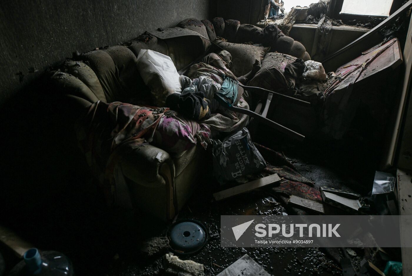 Russia Ukraine Military Operation Shelling