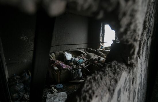 Russia Ukraine Military Operation Shelling