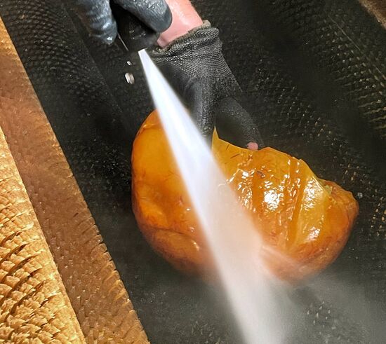 Russia Mining Industry Amber Nugget