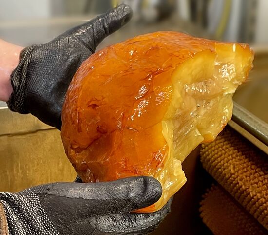Russia Mining Industry Amber Nugget