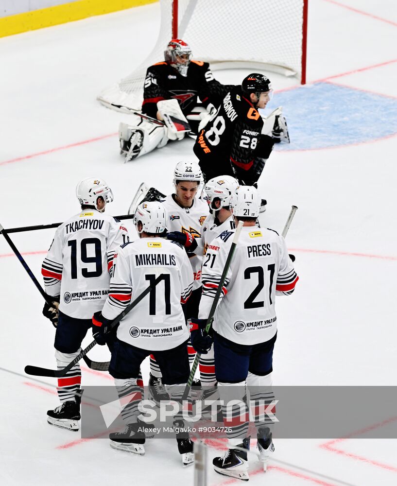 Russia Ice Hockey Kontinental League Avangard - Metallurg