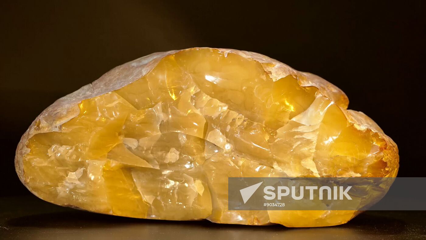 Russia Mining Industry Amber Nugget