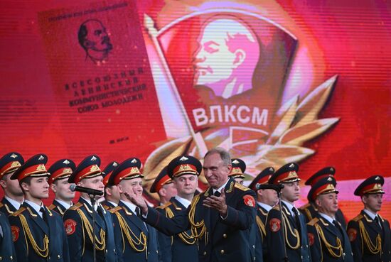 Russia Komsomol Anniversary