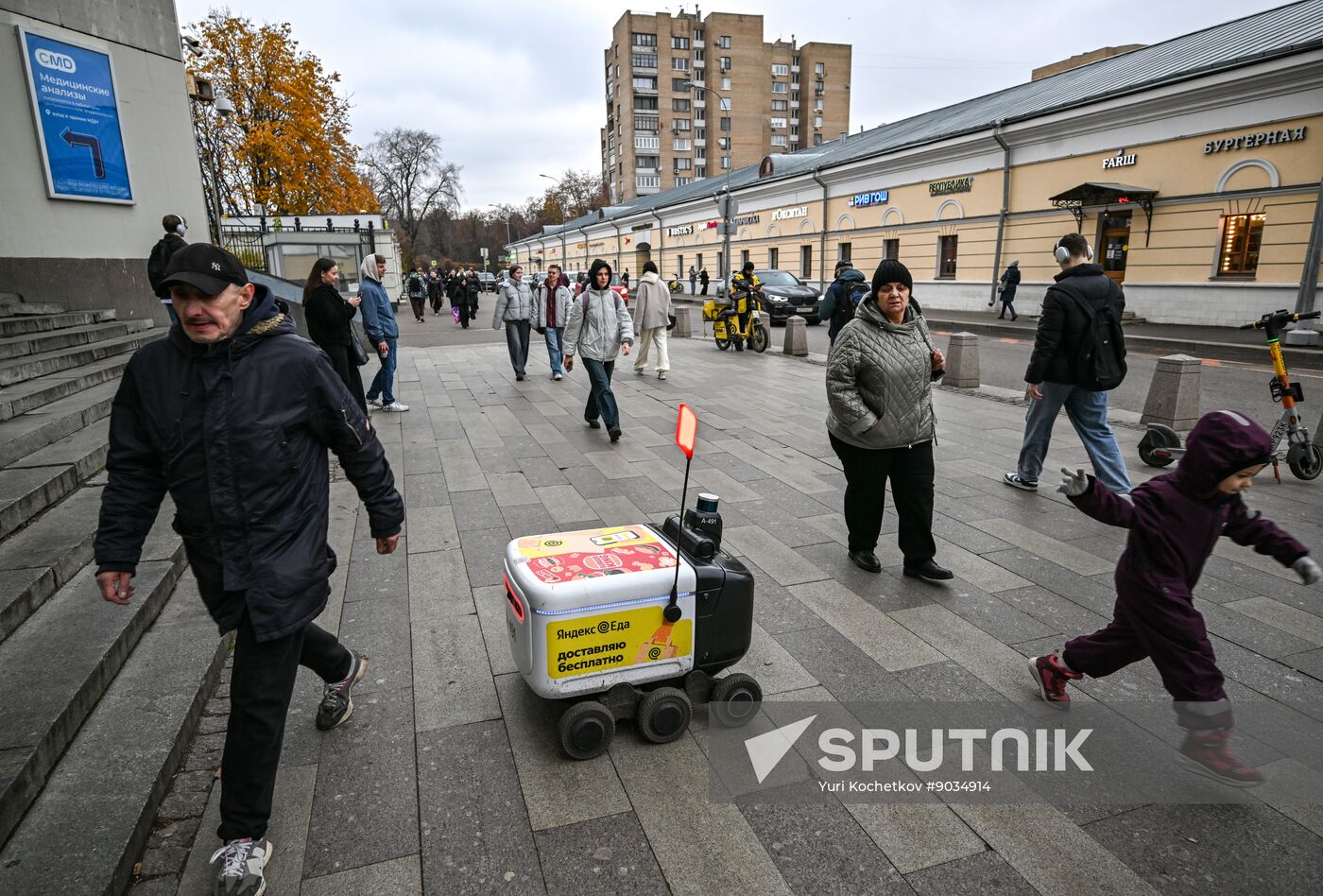 Russia Delivery Robots