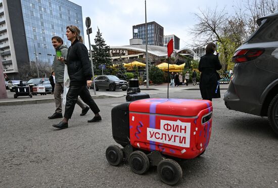 Russia Delivery Robots