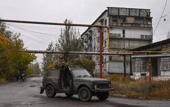 Russia Ukraine Military Operation Selidovo